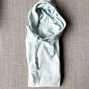 Faherty Turquoise Slub Hoodie